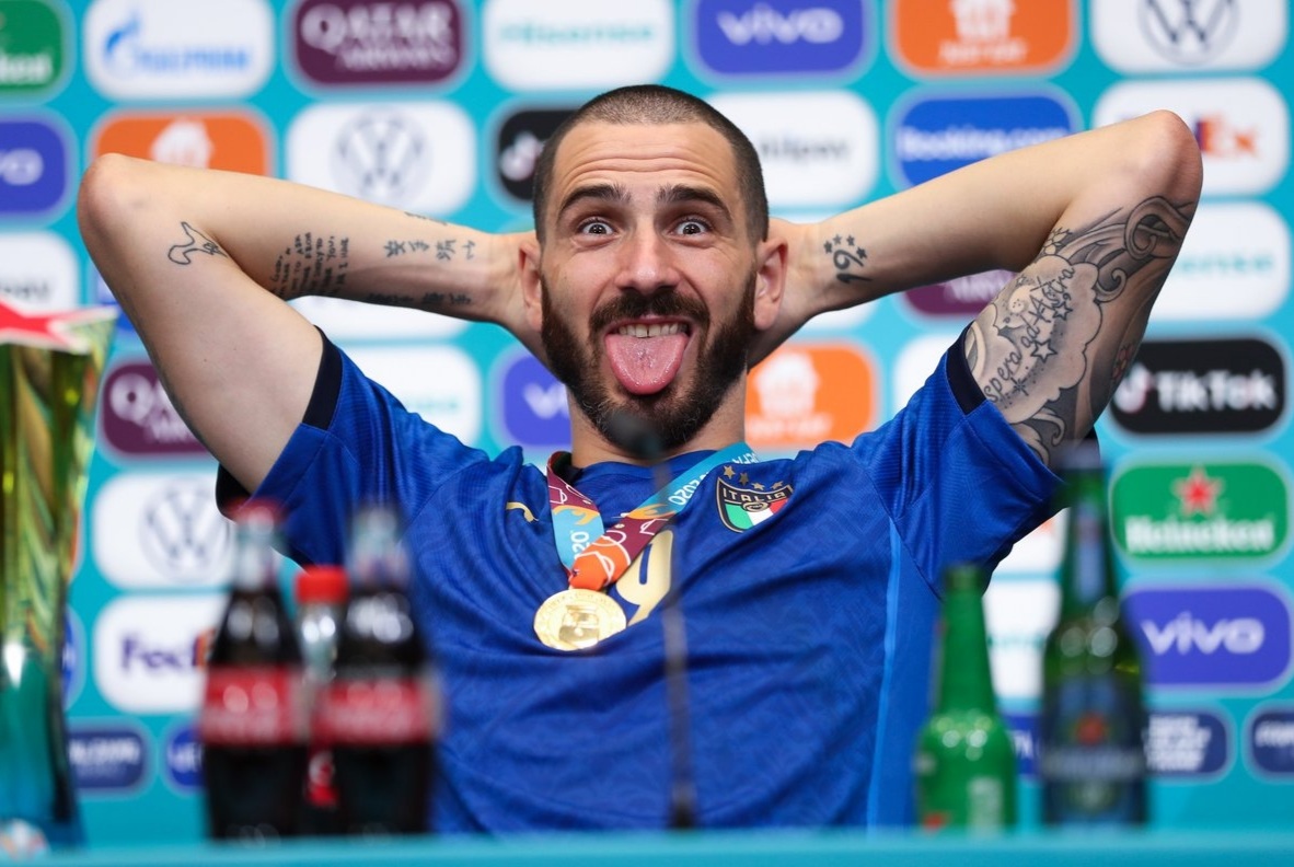 Teriak 'It's Coming Rome', Bonucci: Ini Momen Paling Indah