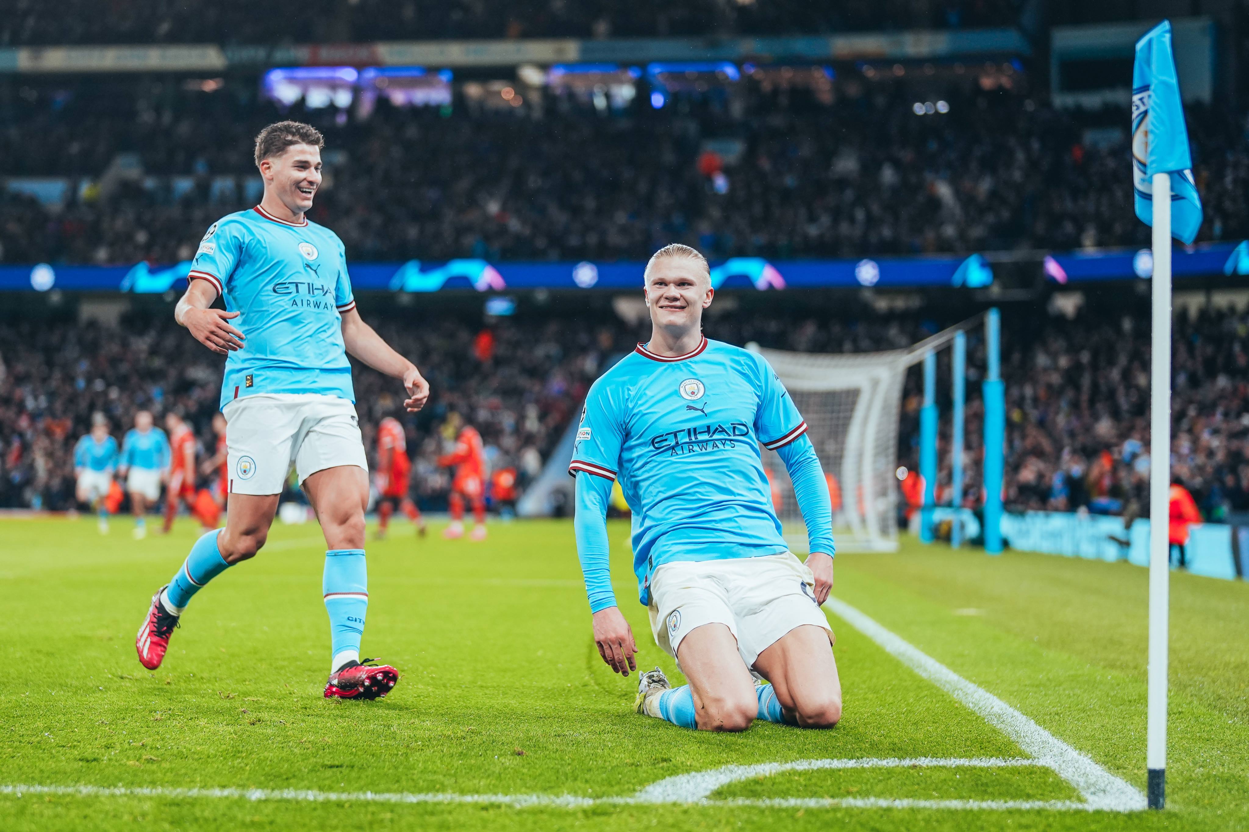 Hasil Liga Champions: Satu Kaki Manchester City dan Inter Milan di Semifinal