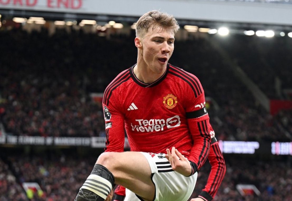 Arti Spesial Cristiano Ronaldo untuk Rasmus Hojlund