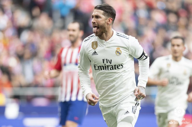 Real Madrid Lumat Atletico, Sergio Ramos Pecahkan Dua Rekor Sekaligus
