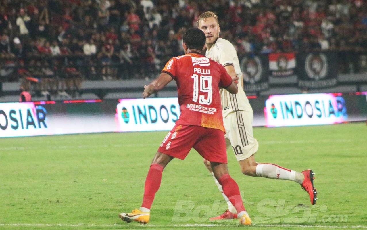 Syukuri Kemenangan Bali United, Rizky Pellu Akui Tak Mudah Hentikan Hanno Behrens