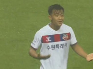 Debut Pahit Pratama Arhan di Suwon FC, Baru Main 3 Menit Kena Kartu Merah