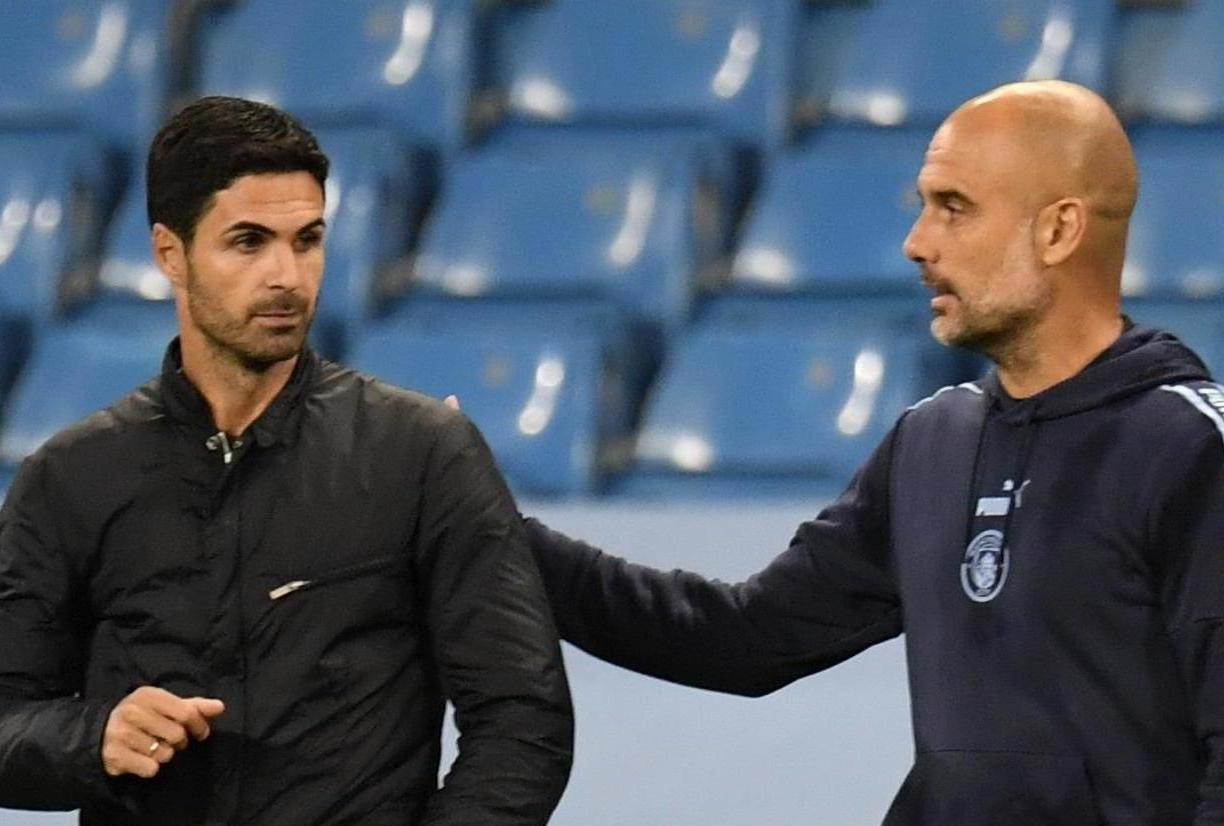 Pesan Guardiola kepada Arsenal, Jangan Ragukan Kemampuan Arteta