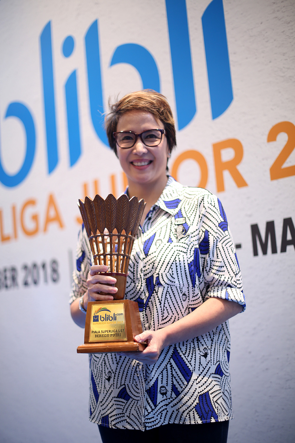 Namanya Diabadikan sebagai Piala, Yuni Kartika Terharu