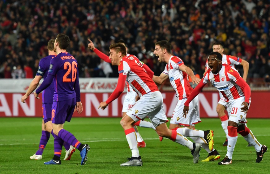 Red Star 2-0 Liverpool, Kekalahan Tandang Ketiga Beruntun The Reds