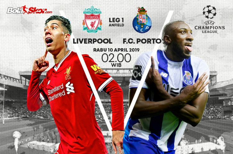 Porto Tak Usung Misi Balas Dendam Kontra Liverpool