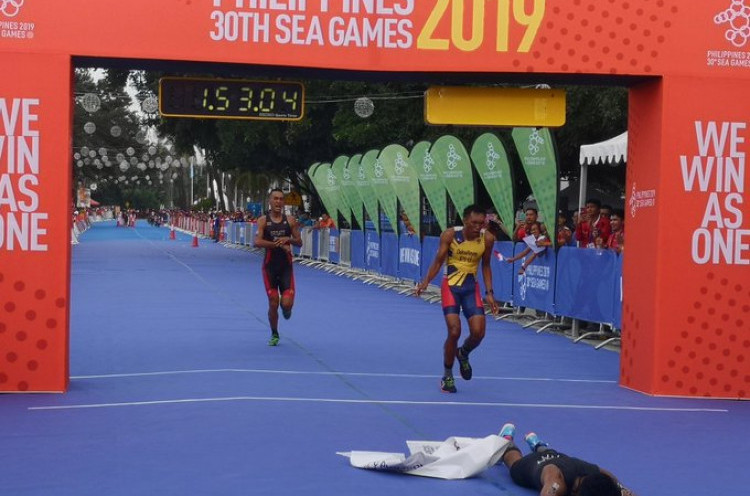 SEA Games 2019: Jauhari Johan Raih Medali Emas Cabang Duathlon