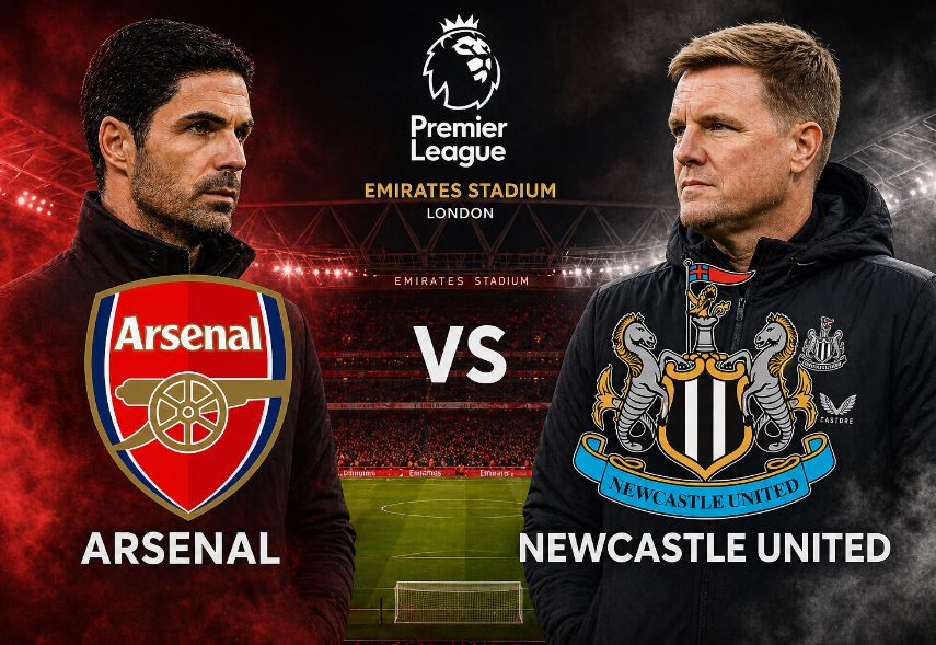 Superkomputer Ungkap Prediksi Hasil Arsenal vs Newcastle United: Tren Minor The Gunners Akan Berhenti