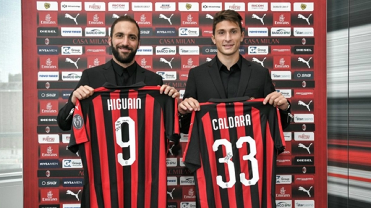 Higuain, Bonucci, Caldara, dan 12 Pemain yang Pernah Bela Juventus dan Milan