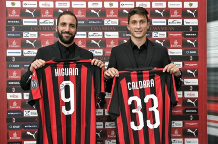 Higuain, Bonucci, Caldara, dan 12 Pemain yang Pernah Bela Juventus dan Milan