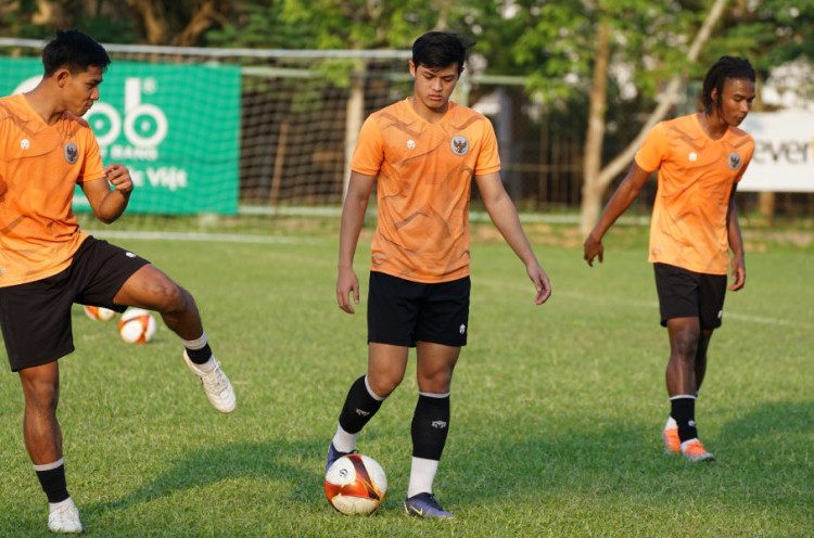 Timnas Indonesia U-23 Latihan Pemulihan Usai Hajar Timor Leste