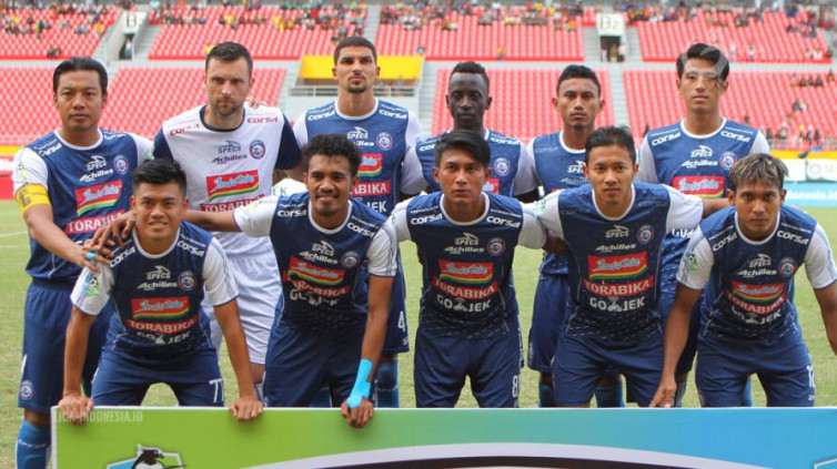 Arema FC Bermain dengan Formasi Berbeda saat Jamu Persija