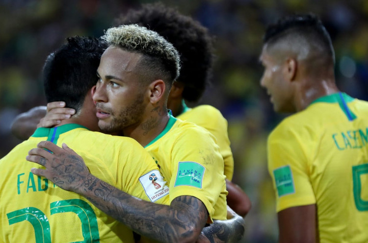 Brasil Melenggang ke-16 Besar, Tite Ungkap Kesulitan Tangani Neymar dkk