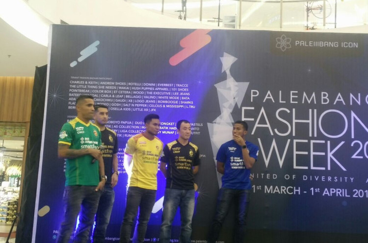 Cerita Lima Penggawa Sriwijaya FC Jadi Model Catwalk