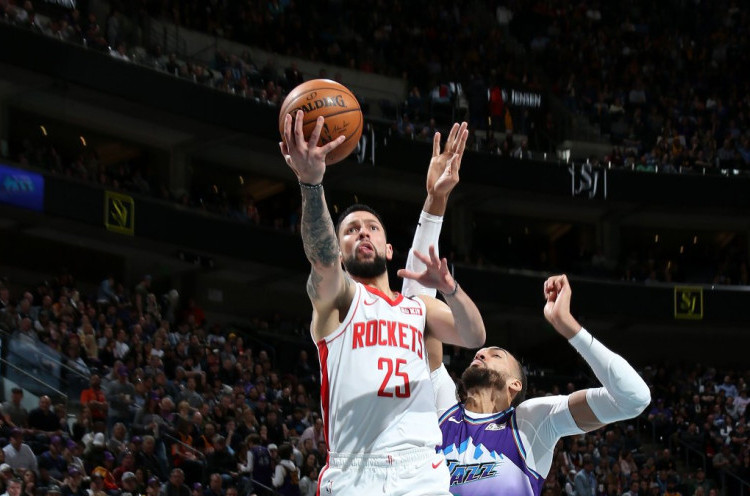 Hasil NBA: Tanpa Harden dan Westbrook, Rockets Atasi Jazz