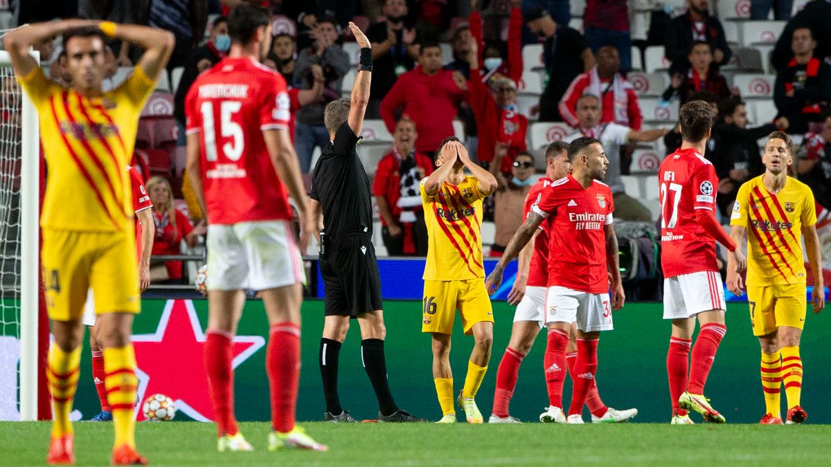 Benfica 3-0 Barcelona: Blaugrana Ukir Sejarah Buruk