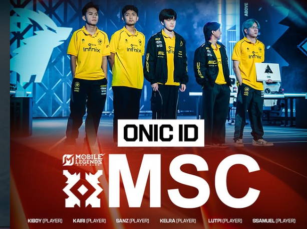 Jadwal dan Link Streaming ONIC vs Aurora Gaming Turki di MSC MLBB 2026, Live Kamis (30/7)
