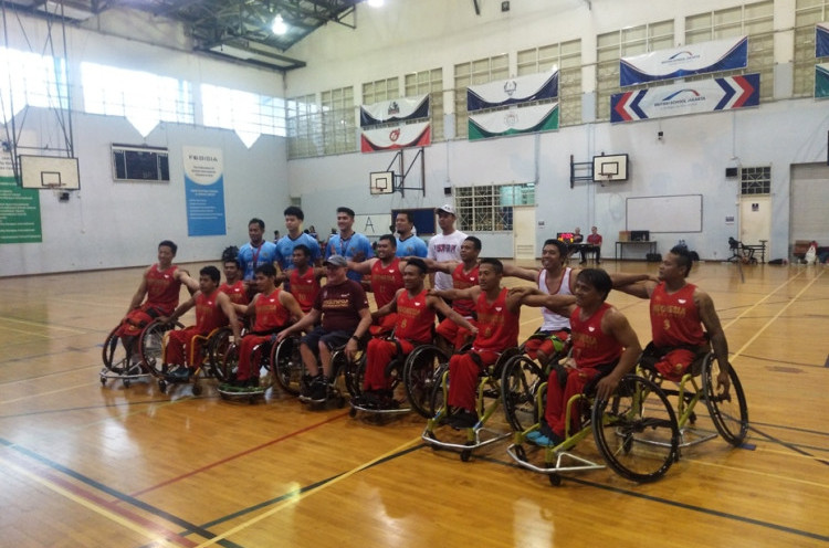 Asian Para Games 2018: Latihan Tim Nasional Basket Kursi Roda Masih Terkendala Alat