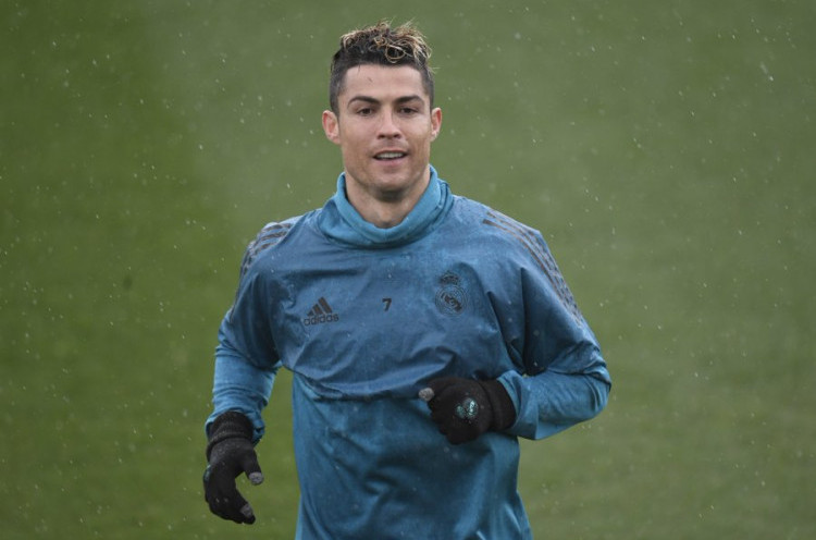 Cristiano Ronaldo Kembali Berlatih di Real Madrid