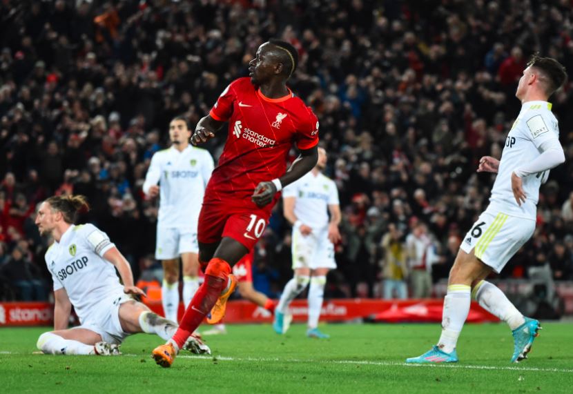Liverpool 6-0 Leeds, Konsistensi Mane dan Mo Salah Ukir Rekor Lewati Drogba