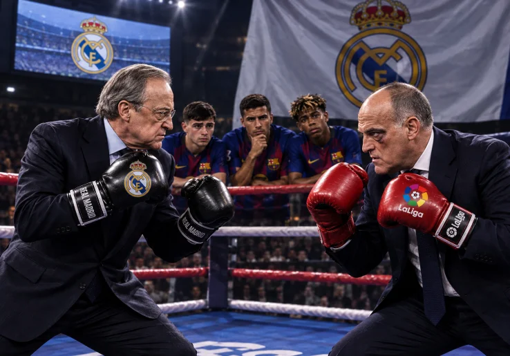 Silat Lidah Madrid dan LaLiga Semakin Meruncing, Sebut Ada Teori Konspirasi Mengatur Barcelona Juara