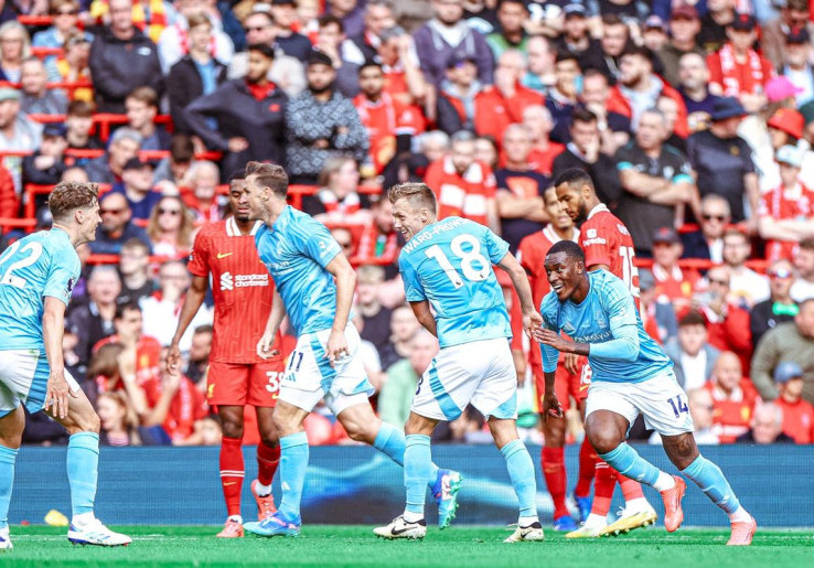 Hasil Premier League: Nottingham Forest Bungkam Liverpool di Anfield, Manchester City Masih Sempurna