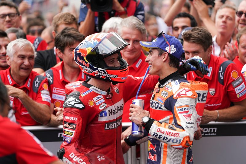 Marc Marquez Dukung Andrea Dovizioso Juarai MotoGP 2020
