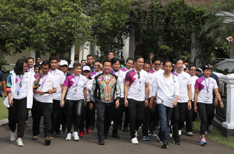 Jokowi Minta Indonesia Tembus 8 Besar Asian Games 2018