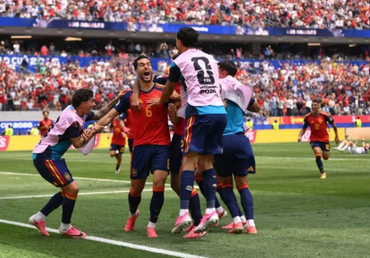 Hasil Piala Dunia 2026: Kalahkan Belgia 2-1, Spanyol ke Semifinal