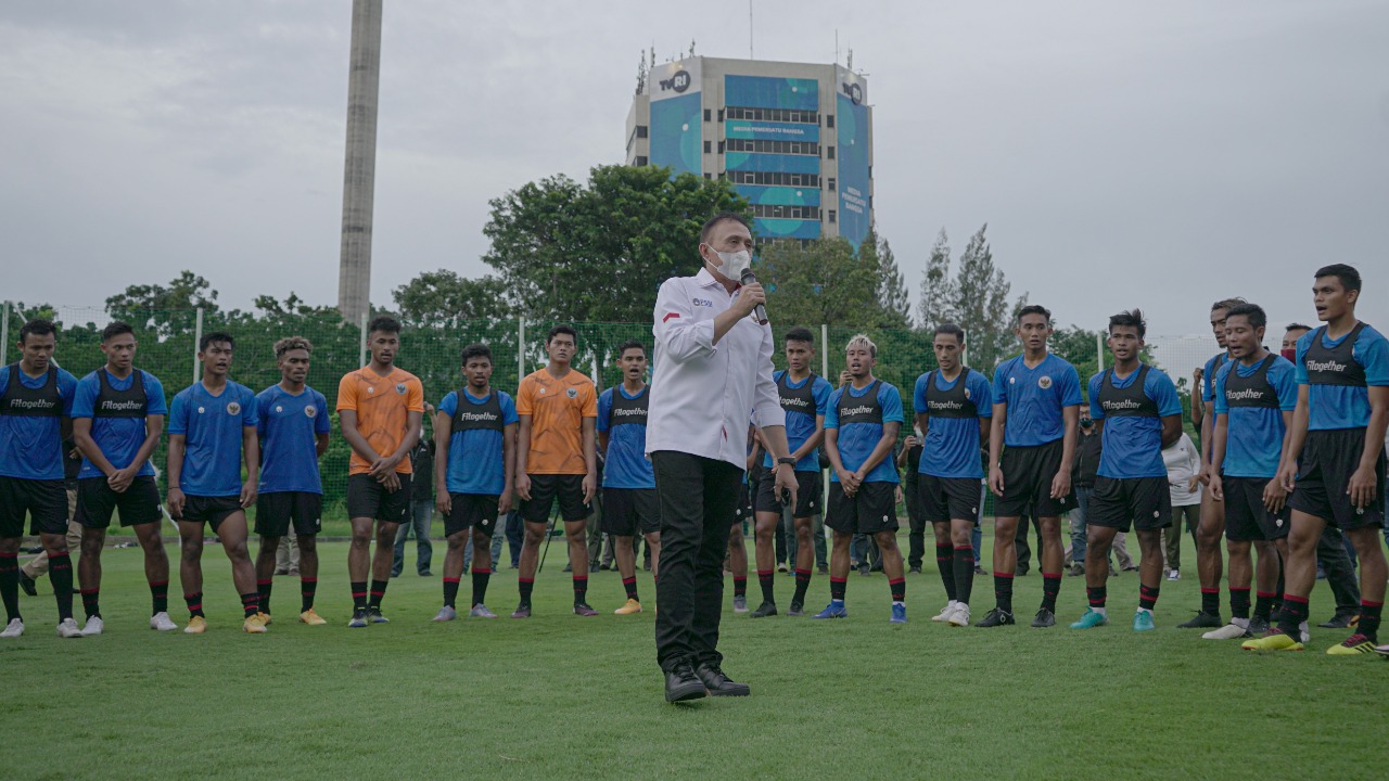 Polri Keluarkan Izin Uji Coba Timnas U-23, Ketua Umum PSSI Bersyukur