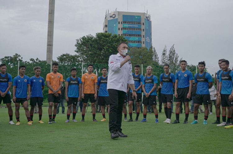 Polri Keluarkan Izin Uji Coba Timnas U-23, Ketua Umum PSSI Bersyukur