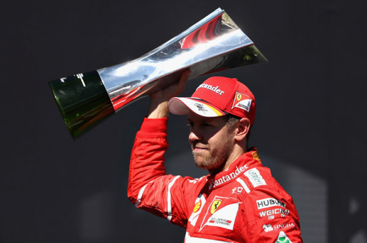 Vettel Menang, Perburuan Bottas Semakin Berat