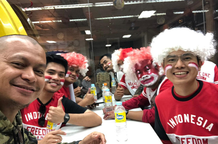 Lawan Vietnam, Suporter Timnas Indonesia U-23 Berikan Keunikan Tersendiri
