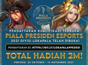 Pendaftaran Lokapala di Piala Presiden Esports Sudah Dibuka