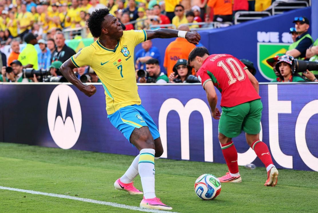 Rating Pemain Brasil saat Melawan Maroko di Piala Dunia 2026: Kerja Keras Vinicius Junior