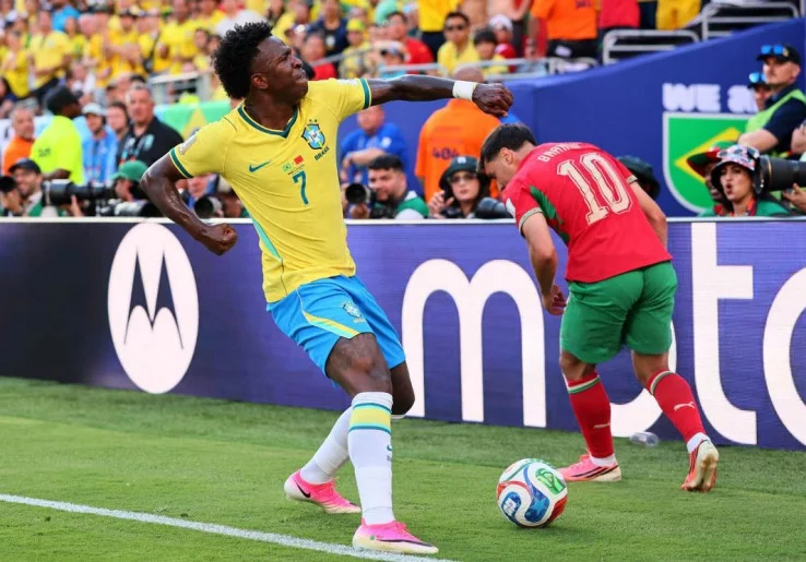 Rating Pemain Brasil saat Melawan Maroko di Piala Dunia 2026: Kerja Keras Vinicius Junior