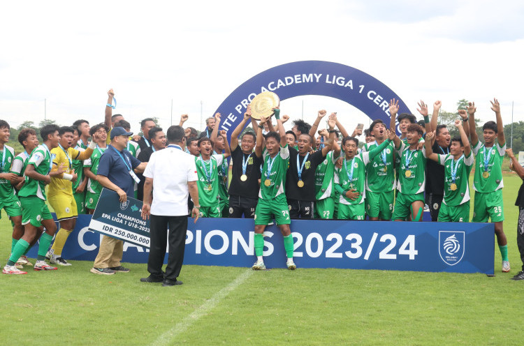 Hasil EPA Liga 1: Borneo FC Juara U-16, PSS yang Terbaik di U-18