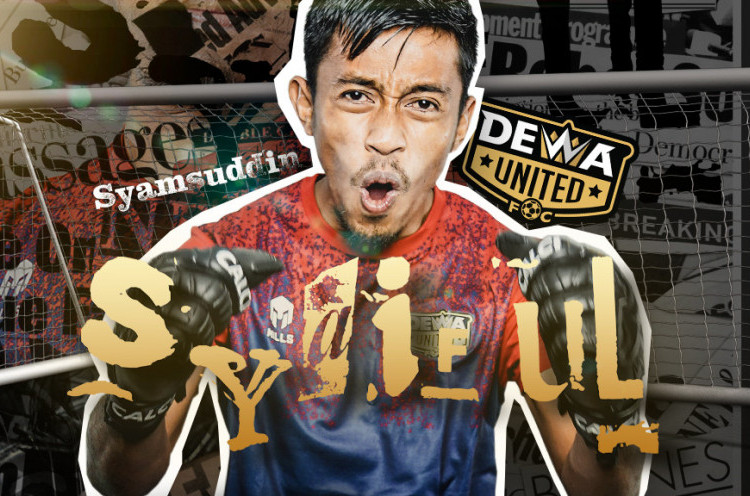 Dewa United FC Boyong Kiper PSM Syaiful Syamsuddin