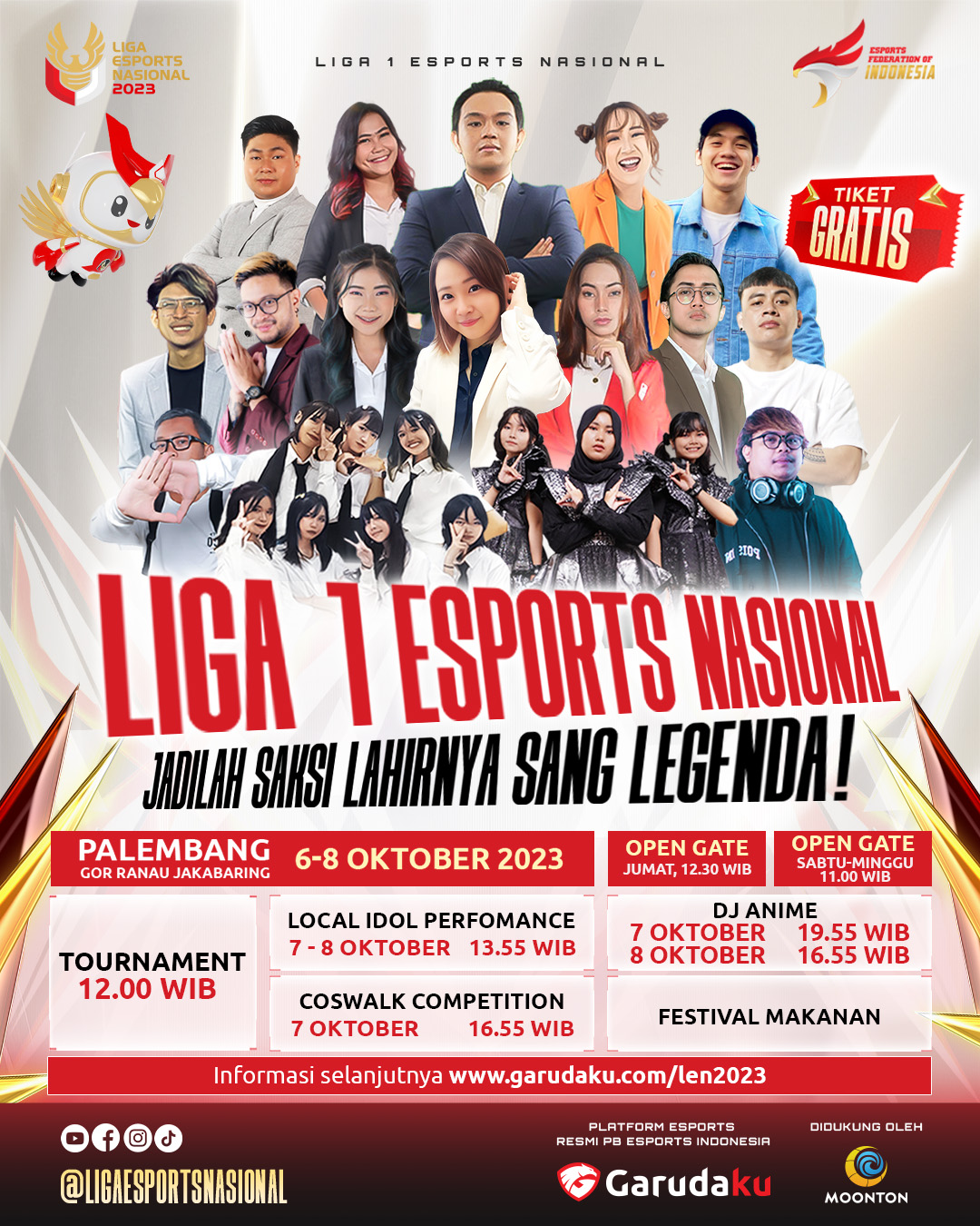 Liga 1 Esports Nasional Resmi Bergulir