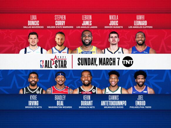 Team LeBron Vs Team Durant Warnai NBA All Star 2021