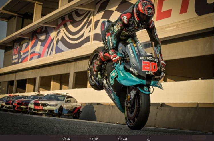 MotoGP: Quartararo Terima Kritikan Marquez dengan Lapang Dada