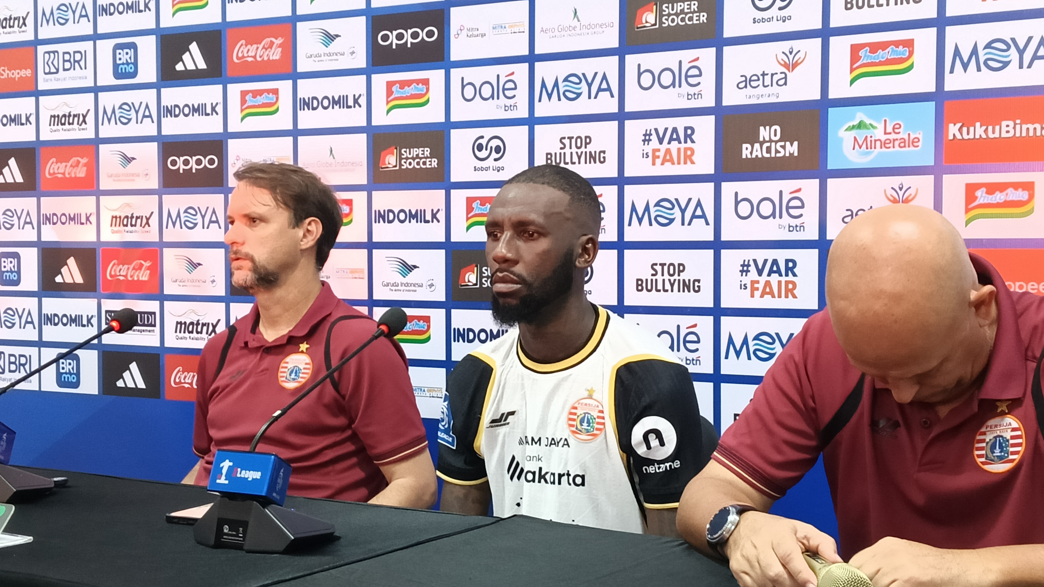 Persija Menang atas Persita, Mauricio Souza Sebut Fisik Pemain Lawan Sulitkan Macan Kemayoran