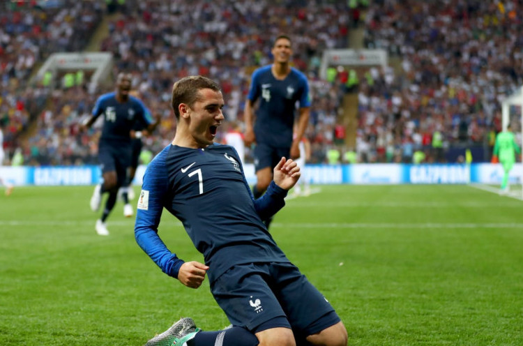 Prancis 2-1 Kroasia: Gol Bunuh Diri Mandzukic dan Penalti Griezmann Bawa Les Bleus Unggul pada Babak Pertama