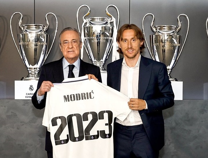 Sihir Luka Modric di Real Madrid Berlanjut Hingga 2023