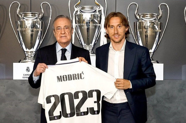 Sihir Luka Modric di Real Madrid Berlanjut Hingga 2023