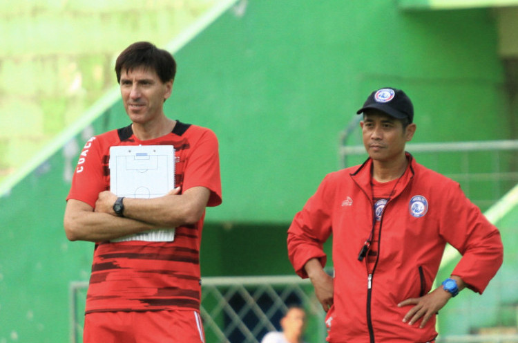 Pelatih Arema FC Puas Performa Tim Meski Kalah dari Bali United