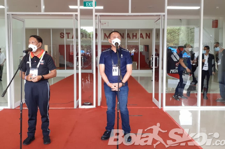 Menpora Cek Penerapan Prokes di Manahan Jelang Pembukaan Piala Menpora