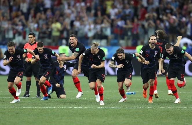 Kroasia 1-1 (3-2 pen) Denmark: Patahkan Tiga Penalti, Subasic Bawa Vatreni Tantang Rusia di Perempat Final