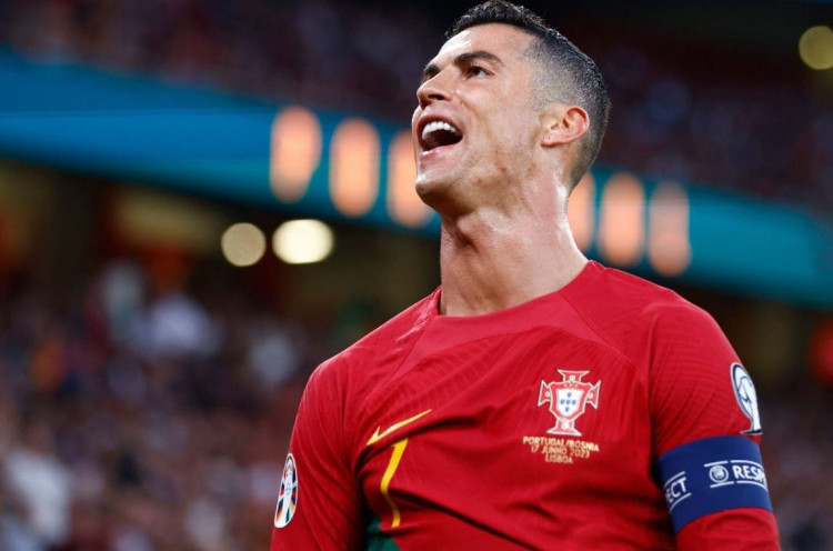 Dekati 200 Caps, Cristiano Ronaldo Belum Menyerah Kejar Mimpi dengan Timnas Portugal