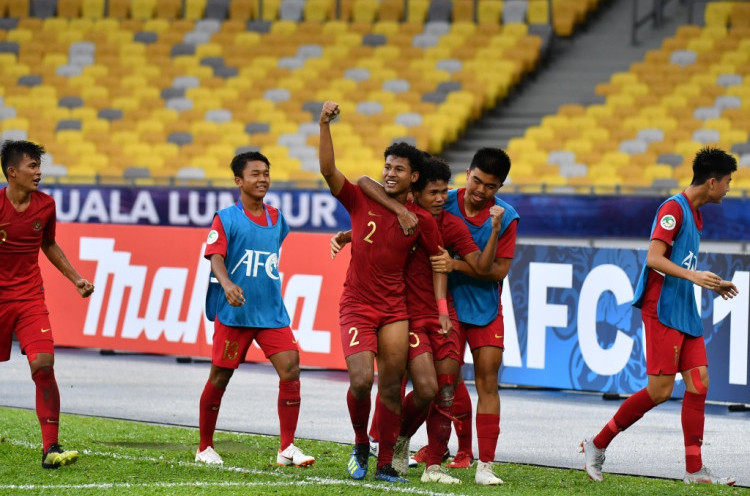 Gol Bek Kanan Timnas Indonesia U-16 Jadi yang Terbaik di Piala Asia U-16 2018
